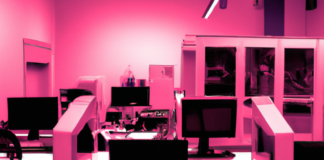 Smart Contracts on the Ethereum Network: A Complete Overview Digital art of a computer lab.